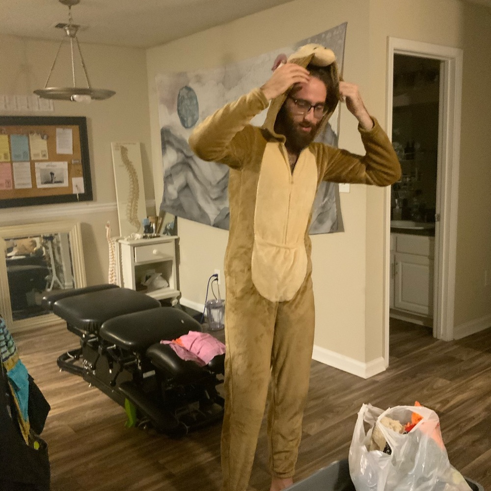 Soft kangaroo onesie - Picture 3 of 3
